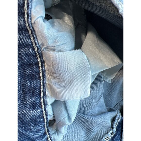 Axel Mens Jeans W33 L32 Vintage Blue Distressed Straight Fit Denim Pants Durable - Picture 7 of 9